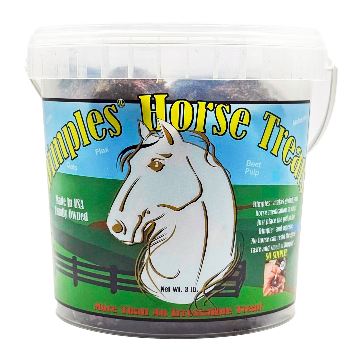 Dimples Horse Treats 3 lbs