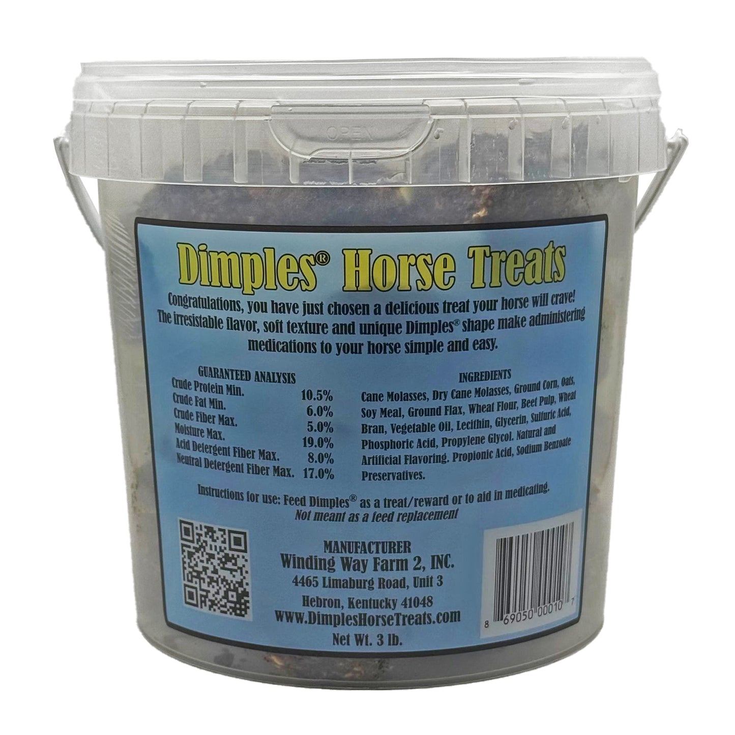 Dimples Horse Treats 3 lbs